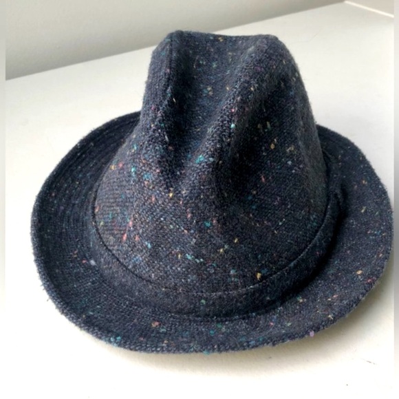 Dorfman Pacific Wool Blend Fedora Gray Size Small 6 3/4 - 6 7/8 - Picture 2 of 9